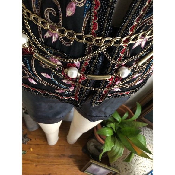 Vintage Papell Boutique Embellished beaded jacket - Picture 7 of 12